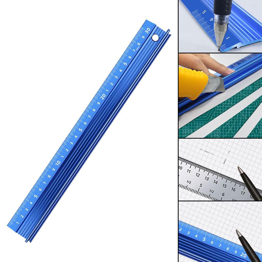 Scale Ruler, Professional-Grade Aluminum Drafting Ruler for & Civil Engineer Blueprints