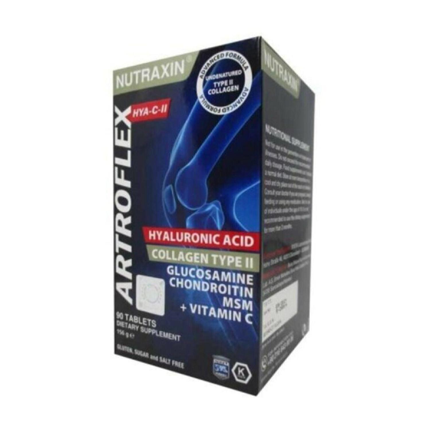 

Artroflex Hya-c-ii 90 Tablets / Vitamin C Deteli Arthoflex Hya C-ii 90 Tablets