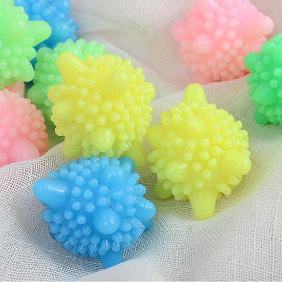 10Pcs Wash Ball Decontamination Anti-Winding Reusable Household Washing Machine Laundry Ball Household Supplies