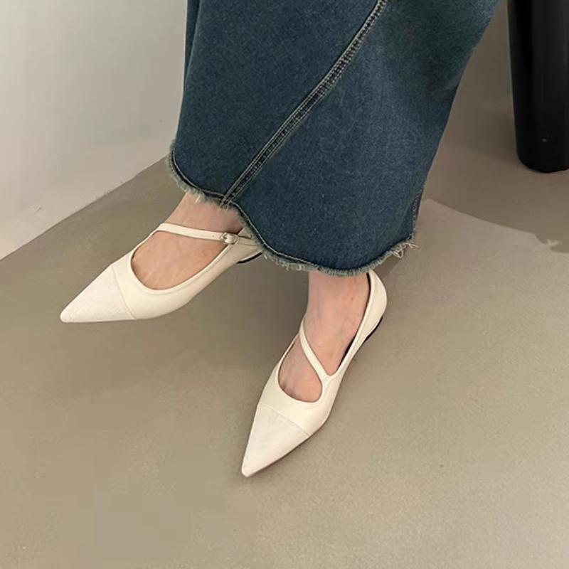 Fashion Fashion Mary Jane Shoes Woman 2024 Casual Female Sneaker Pointed Toe Autumn Flats Heel Shallow Loafers Casual Oxford Brand Muje