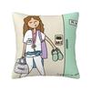 Enfermera En Apuros Doctor Nurse Medical Throw Pillow Case Bedroom Decoration Sofa Cushion Cover Polyester Soft Pillowcase