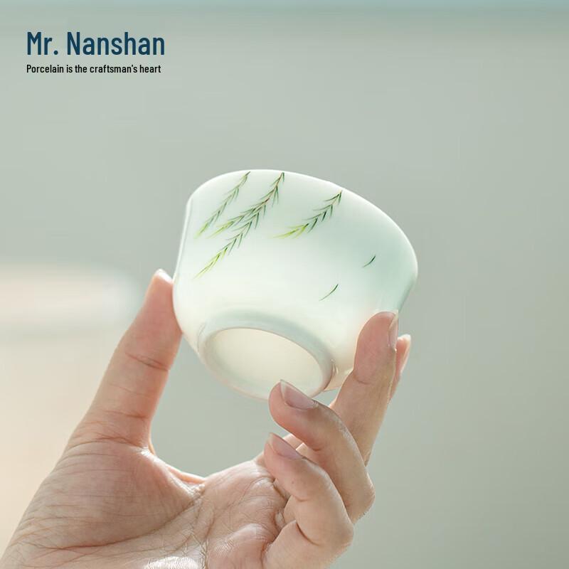Nanshan Hand-painted Ceramic Gongfu Master's Teacup