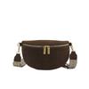 New Casual Bag Women's Fashion Fanny Pack Simple Retro Versatile Shoulder Crossbody Large Capacity Breast Bag