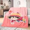 ONE PIECE Anime Print Blanket Warm Comfortable Flannel Blanket Suitable for Bedrooms,Sofas, Beds,Chairs,Travel 86