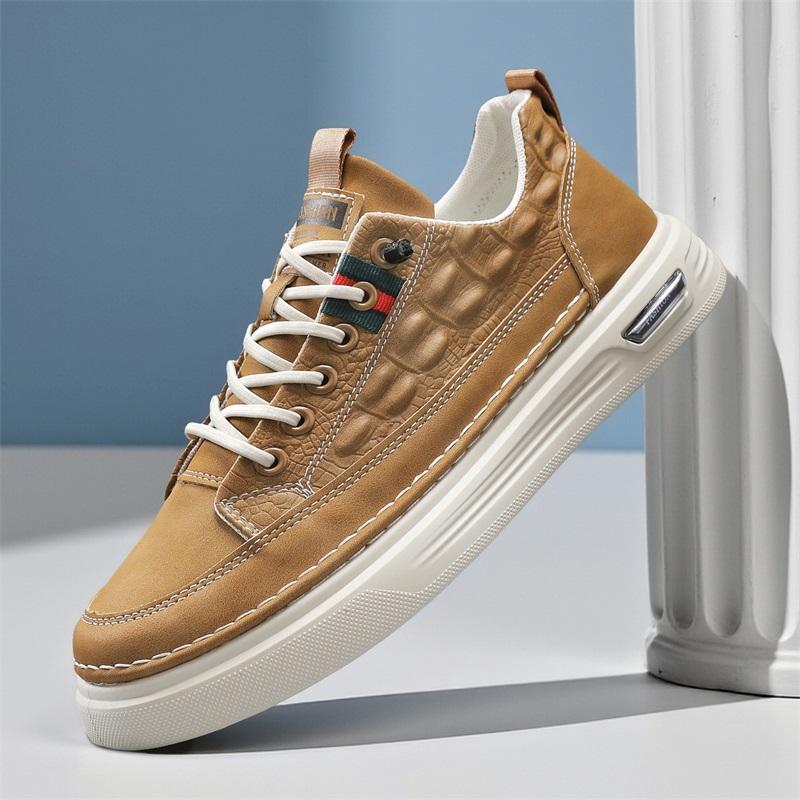 

Men s Luxury Casual Sneakers Breathable Running Shoes Fashion Loafers Male Comfortable Shoes for Men 39 хаки