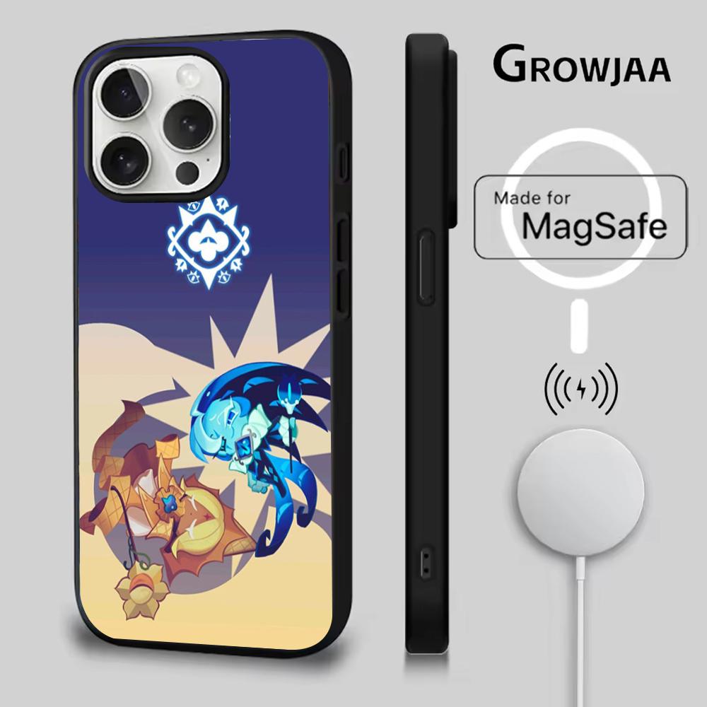 Game C-Cookie Run K-Kingdom Phone Case For iPhone 16e,16,15,14,13,12,11,Plus,Pro,Max,Mini Magsafe Magnetic Wireless Charging
