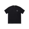 Li-Ning Star And Letter Print Oversized Casual Short Sleeve T-Shirt Unisex Tops Black AHSU251-3