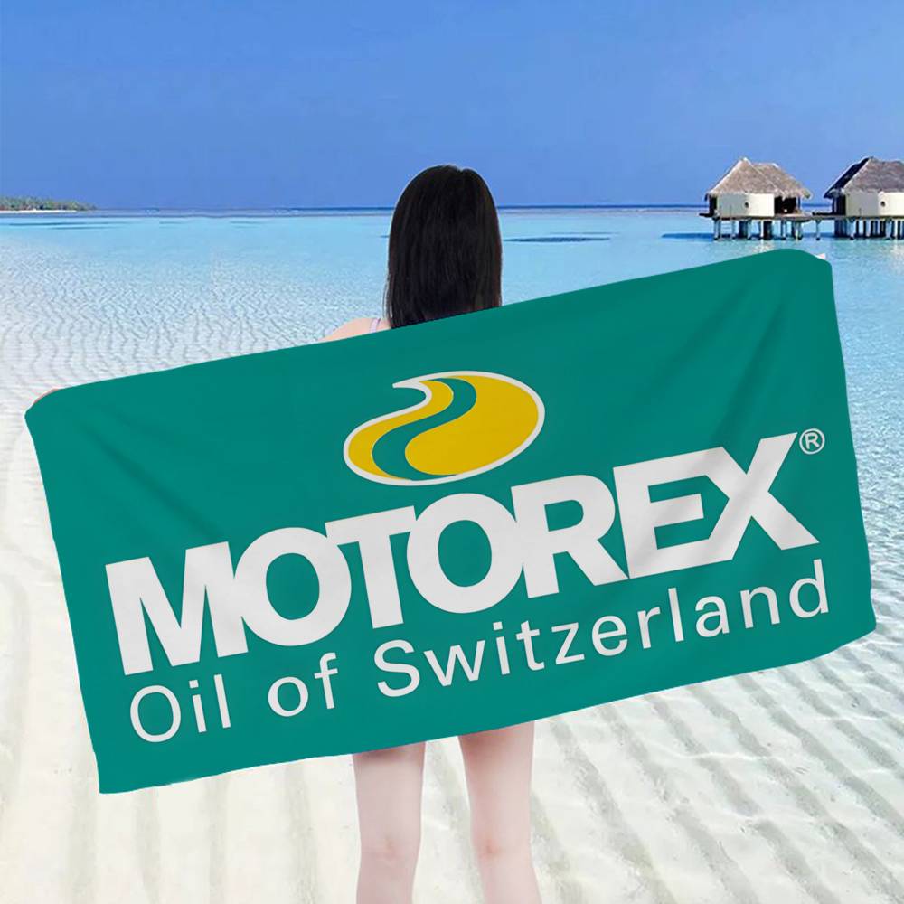 M-Motorex Mikrovláknový Plážový Ručník Absorpční Rychleschnoucí Měkký Jógový Plavecký Ručník pro Dovolenou a Horskou Turistiku