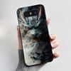 Casing For LG Q8 (2017) Luxury Dragon Cute Cool Boys Girls Black Matte Soft Silicone Phone Case Back Cover Protective TPU Shell