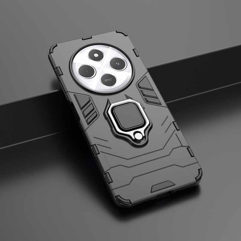 Hüllen für Xiaomi Redmi 10C 12C 13C 14C Hülle Stoßfest Ringhalter Schutzhülle für POCO C40 C65 X6 F6 M6 Pro Handyhülle