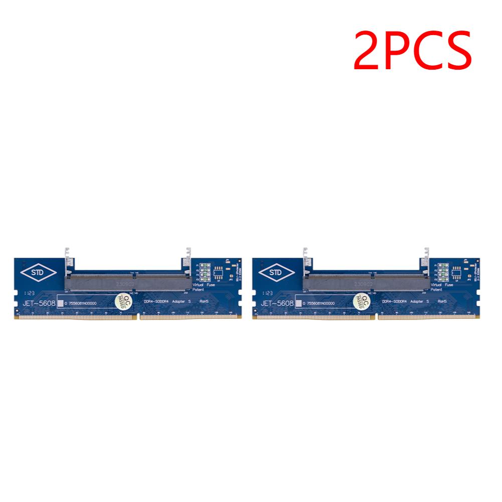 NEW 1-5PCS SO-DIMM To PC DIMM Card Laptop To Desktop DDR3 DDR4 Connector Card Memory Stick Laptop To Desktop Adapter