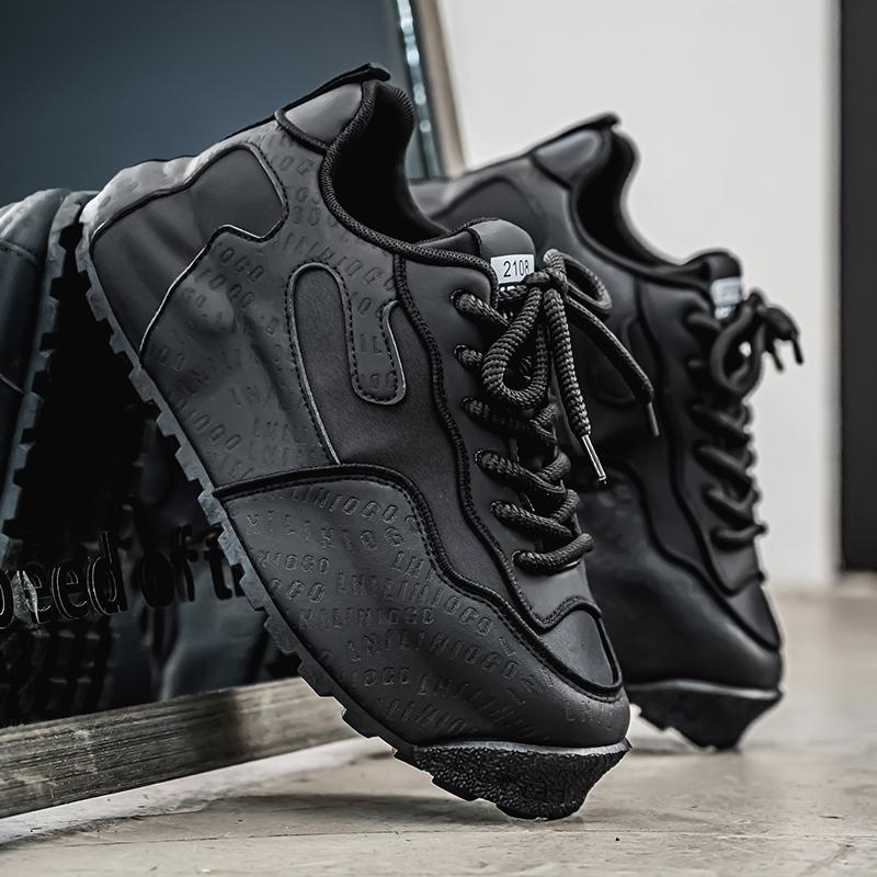 

MODX Мода Индивидуальность Простые и универсальные Молодежные повседневные кроссовки Удобные и прочные кроссовки для бега Изысканные мужские кроссовки 46 чёрный