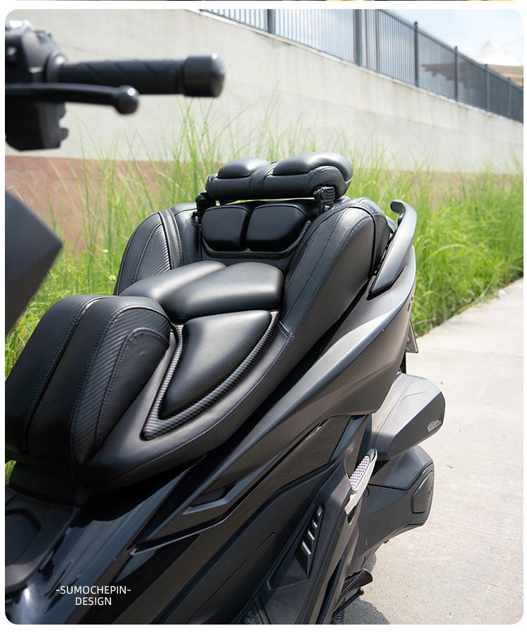 Honda Forza NSS350 Adjustable Latex Seat Cushion with Lumbar Support