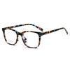 TR90 Frame Rivet Big Square Myopic Glasses Women Men Prescription Spectacle Diopter 0 To -6 0 Lightweight Durable