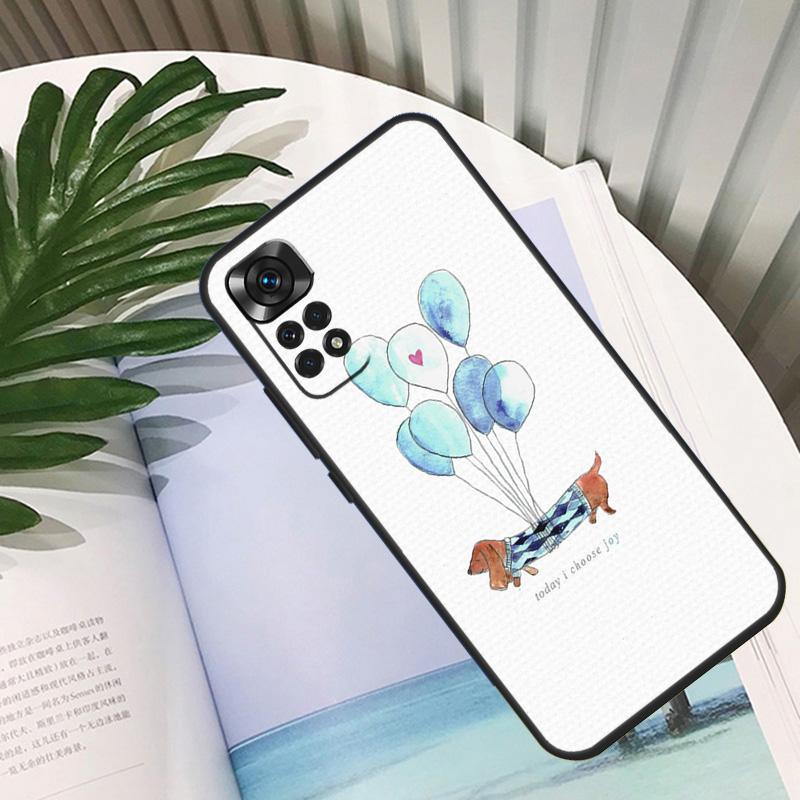 

Dachshund Silhouette Dog Funda For Xiaomi Redmi Note 11 10 12 13 14 15 Pro Plus Case For Redmi 15C 10C 13C 12C 14C 15 Redmi 14C