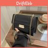 Trendy Black And Pink Chain Strap Small Square Bag For Women Ideal For Casual Outfits