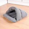 Cat Bed Small Animal Nest Warm Guinea Pig Hideout Cozy Hamster Sleeping Bed  for Hedgehog Bunny