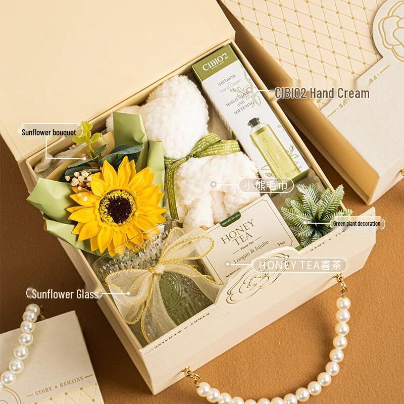 Women s Day White Camellia Deluxe Gift Set White Camellia Gift Box 9