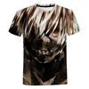 Tokyo Ghoul Graphic T Shirt for Men Women Summer New Leisure Oversized T-shirt Fashion Harajuku Streetwear Tops Tees