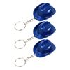 Practical ABS Plastic Cowboy Hat Shaped Bottle Opener Keychain Perfect for Camping Backpacking and Daily Use