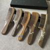 Tan Mujiang Lacquer Art Green Sandalwood Comb