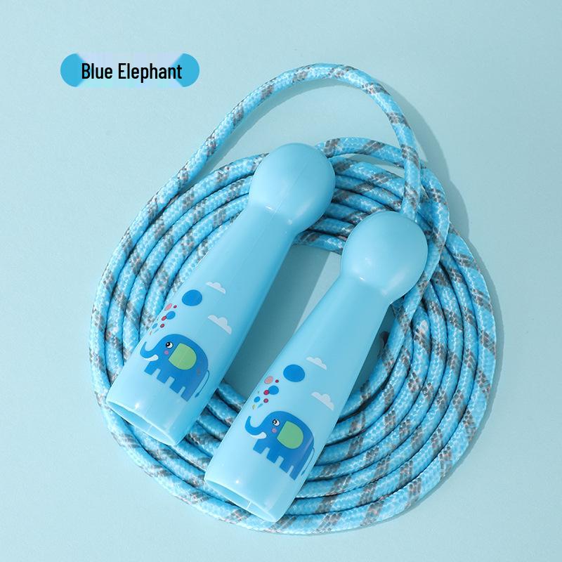 Colorful Adjustable Skipping Rope for Kids - Non-Knotting Design for Kindergarten & Elementary Students