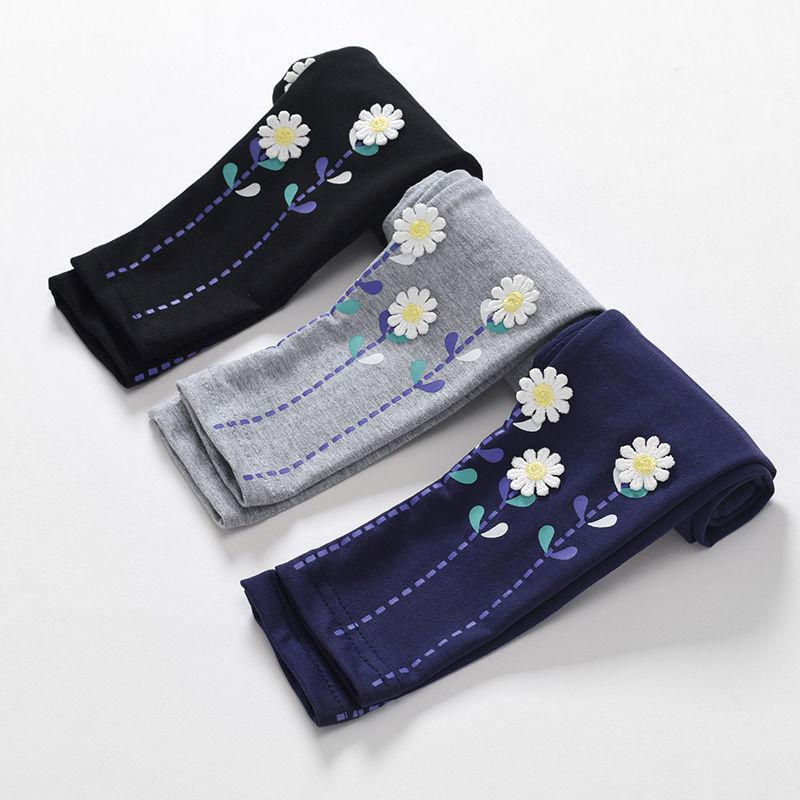 2026 New Girls' Leggings Spring and Autumn Style Girls' Trousers Princess Versatile Slim Outerwear Pants Children's