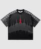 UMBRO [Umbro X Slam Jam] History Tape Short Sleeve Jersey Black Ur111Orj33