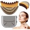 Lymphatische Kontur Gesichts-Pinsel - Lymphdrainage-Massagegerät zur Reduzierung des Doppelkinn & Kieferkonturierung, Ultra-weiche Borsten für Lymphdrainage,
