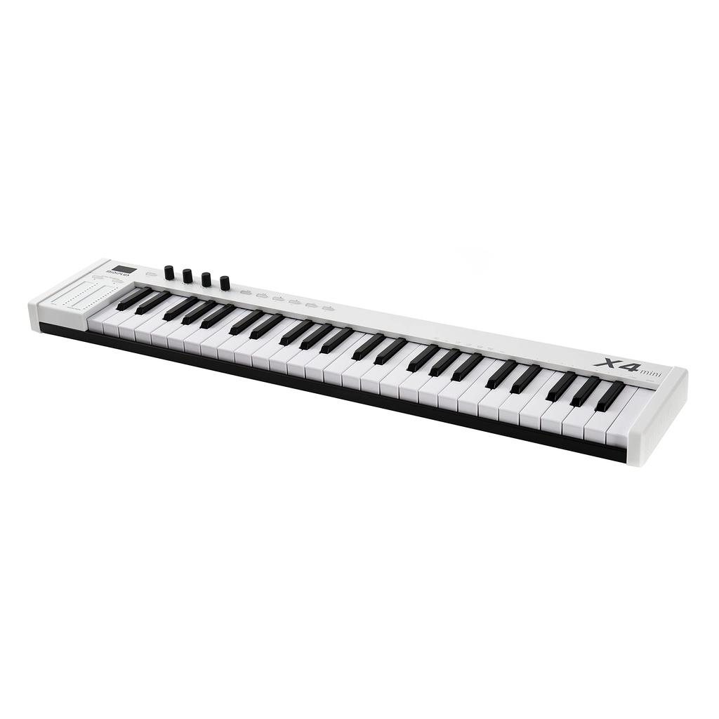 midiplus X4 mini MIDI keyboard white controller,