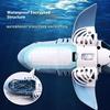 Shark Toys Electric Remote Control Underwater Simulation Great White Shark Toys