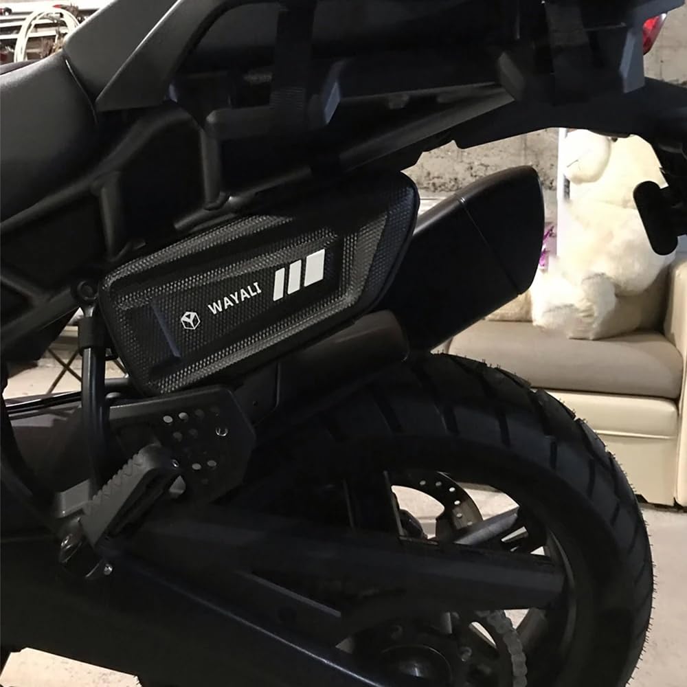 HJSYYDS Z900RS Z650RS Z650 Z900 RS Bike Accessories Waterproof Side Bag Box Hard Shell Storage Bag Fairing Tool Bag (Single)