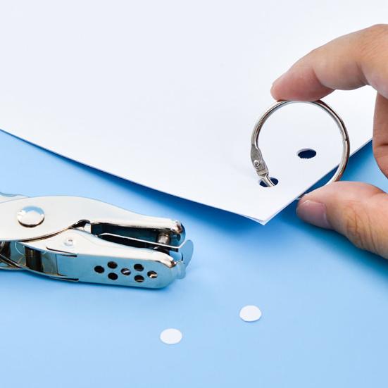 Perforatoare de Hârtie Mici cu Forme, Suprafață Netedă, Convenabile, Portabile, Perforatoare de Găuri Circulare pentru