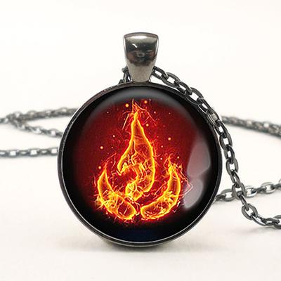 Avatar: The Last Airbender Fire Nation Náhrdelník s príveskom Kreslený náhrdelník Cosplay Šperky Darček