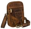 PTN 1113-TMH-5818 Tan Leder Tasche