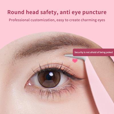 Edelstahl Wimpernverlängerungs Pinzette Edelstahl 3D Präzise Clip Wimpern Pinzette Wimpernverlängerungs Werkzeug Make-up Werkzeug