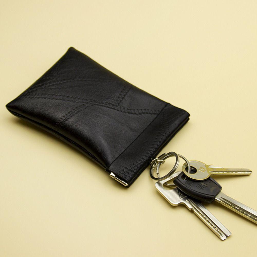 Portable PU Leather Wallet Solid Mini Coin Purse Credit Card Holder Women Men 1200₽