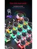 820A Retro Punk Luminous Mechanical Gaming Keyboard