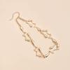Irregular Choker Earrings Women Alloy Chunky Choker Special Shape Punk Necklace Earrings Gift for Wife Girlfriend Party Hip Hop Accessories