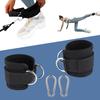2Pcs Ankle Straps Cuffs Gym Cable Attachment Machine Accessories for Fitness Lower Body