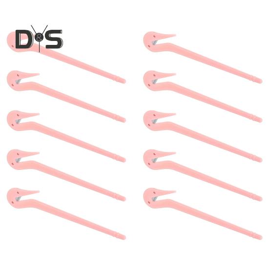 10Pcs Hair Pulling Hook Ponytail Rubber Band Removal Tool Hair Elastic Band Remover Portable Hair Accessory Cutter