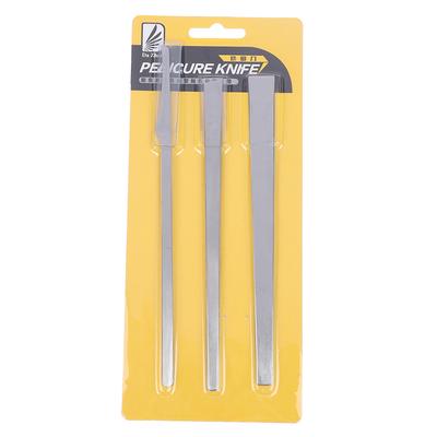 3Pcs/Set Dead Skin Pedicure Knife Ingrown Nail Correction Professional Foot Care
