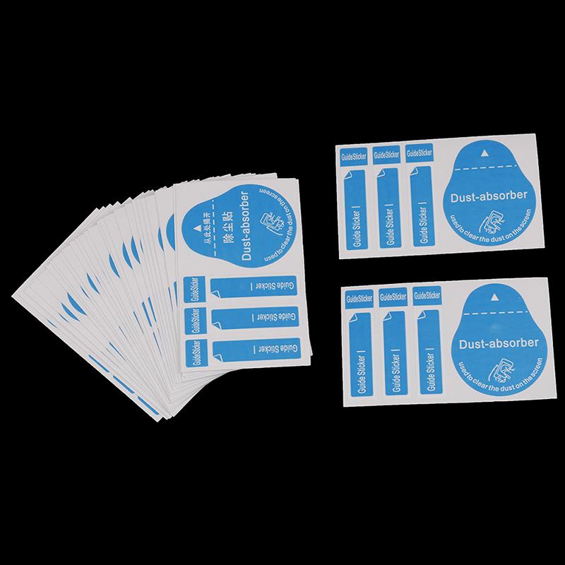 30 db Mobiltelefon porszívó Dedust matricás képernyővédő fólia