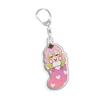 For Demon Slayer Genya Shinazugawa Tsuyuri Kanao Rengoku Kyojuro Acrylic Selfmade Cartoon Anime Keychain Pendant Toy Gift 5cm