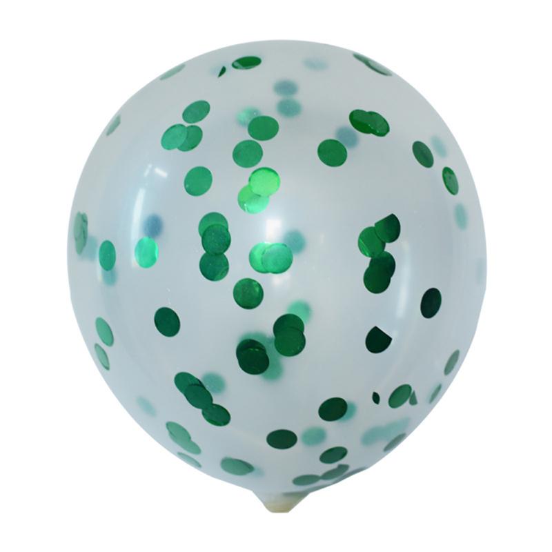 Latex  Transparent  Balloon 12-inch Sequined Confetti Holiday Wedding Decoration Confession Balloon