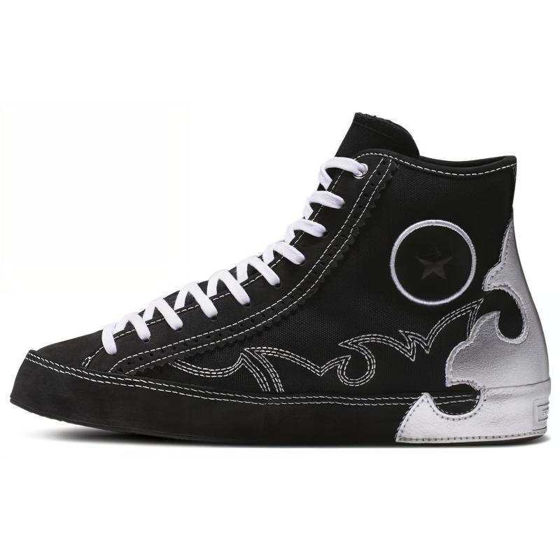 

Converse Chuck Taylor All Star Sasha Высокие Черные Серебристые Сине-Белые Женские 38