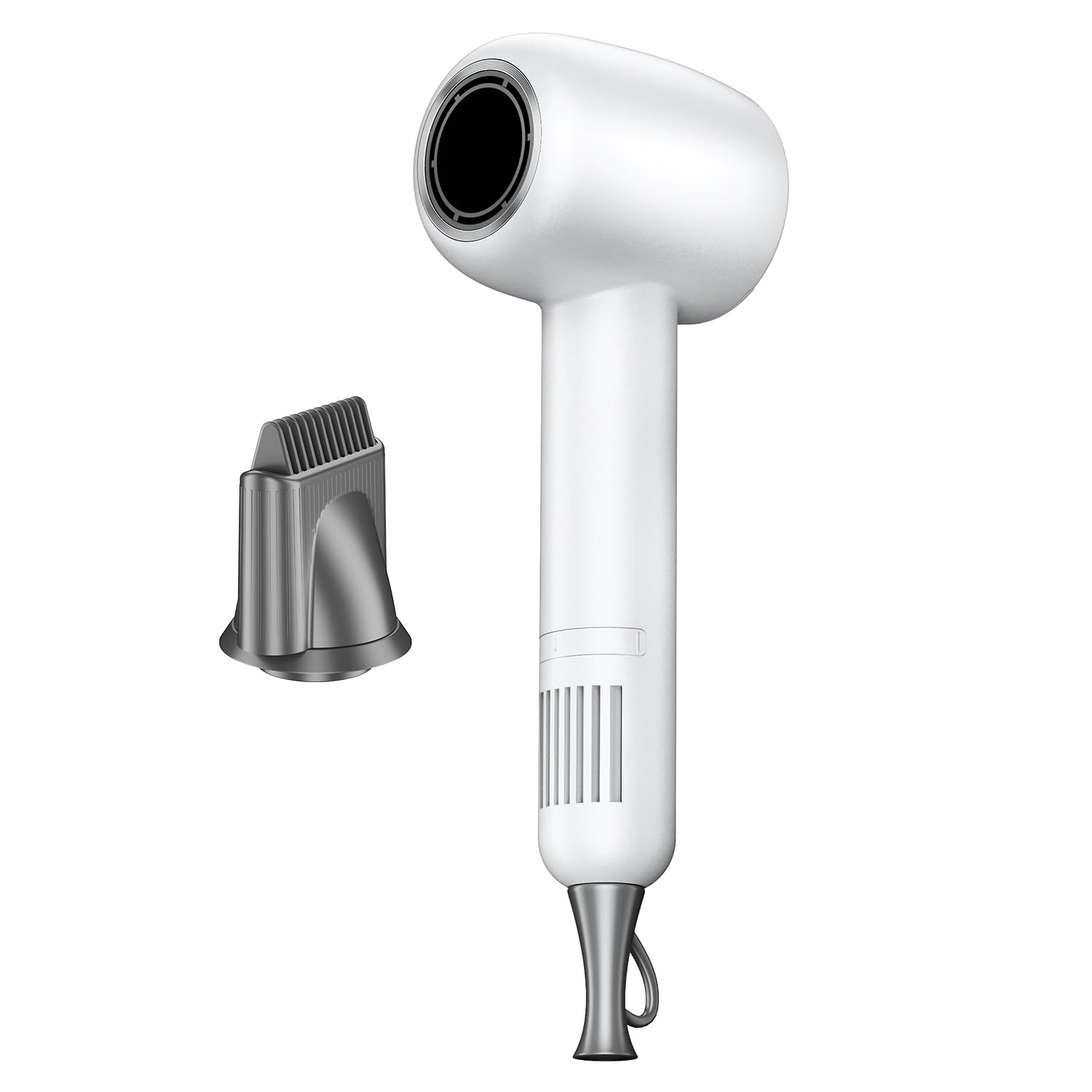 

Фен для волосся Високошвидкісний нагрівач 1500 Вт Сушарка для волосся Великий об’єм повітря x Ніжне та швидке висококонцентровані негативні іони 4 регулювання температури 3 швидкість вітру