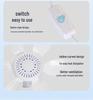 Silent Breeze Hanging Mini Ceiling Fan with Mosquito Net for Dorms and Beds
