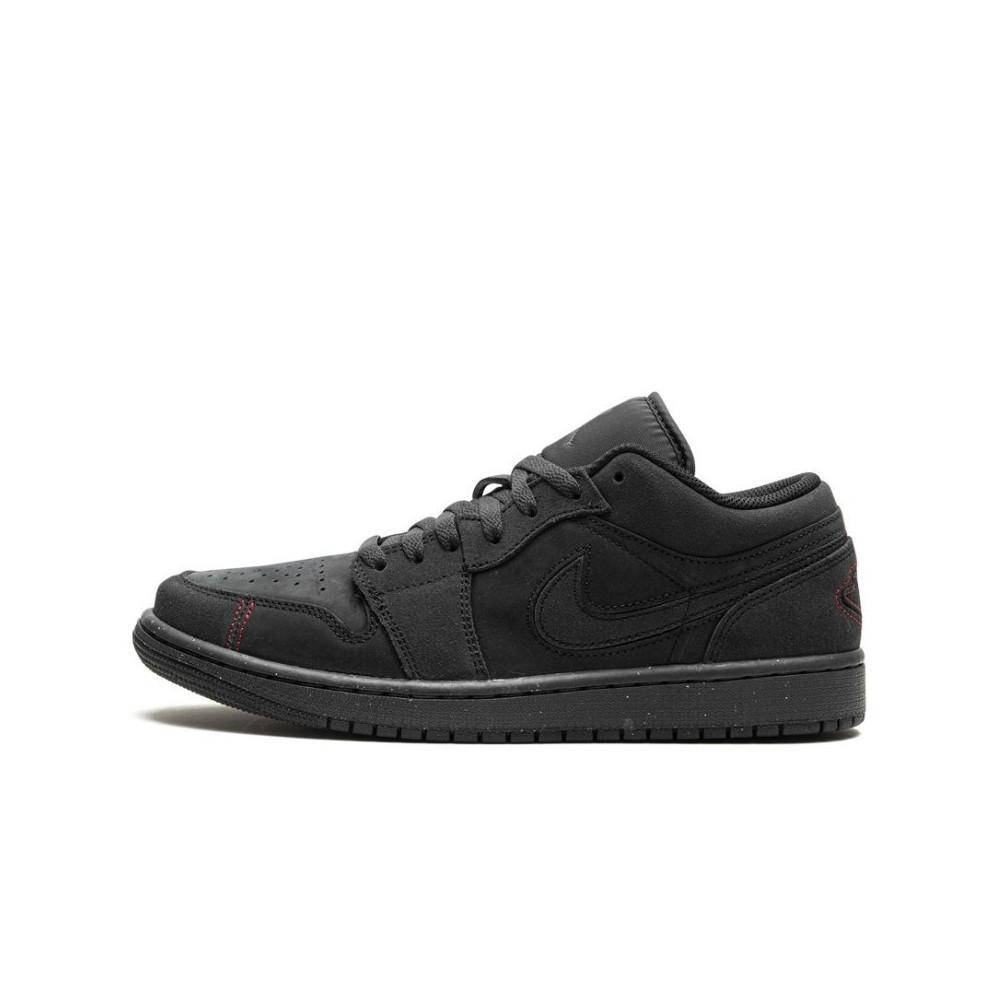 Air Jordan 1 Low SE Craft Dark Smoke Grey Varsity Red