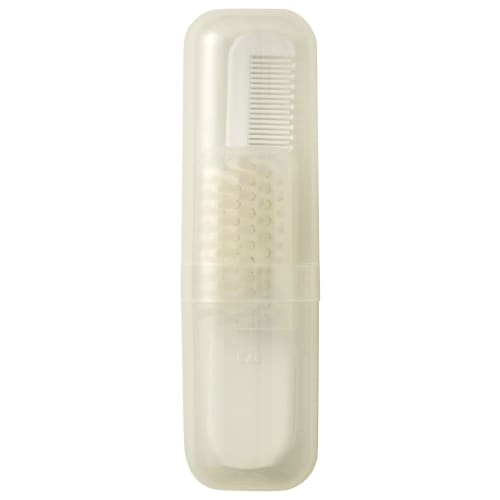 Kai Kai Baby Hair Set The brush has soft nylon bristles and the comb has a gentle spherical finish.